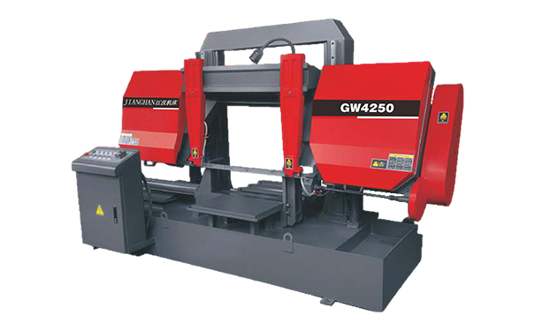 恩平GW4250双柱龙门卧式带锯床