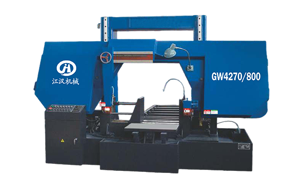 恩平GW4270/800双柱龙门卧式带锯床